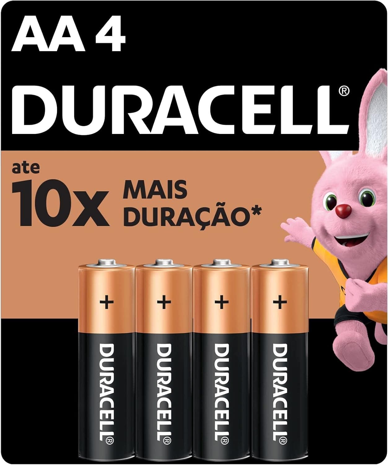 Duracell Pilha Alcalina AA Pequena - 4 Unidades - Duracell