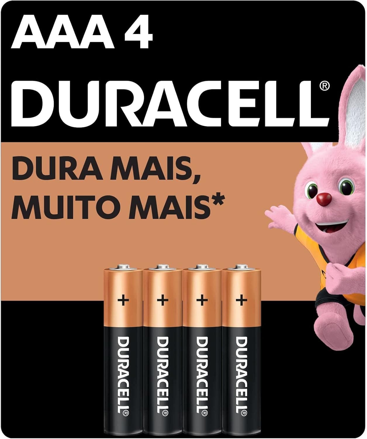 Duracell Pilha Alcalina AAA Palito - 4 Unidades - Duracell