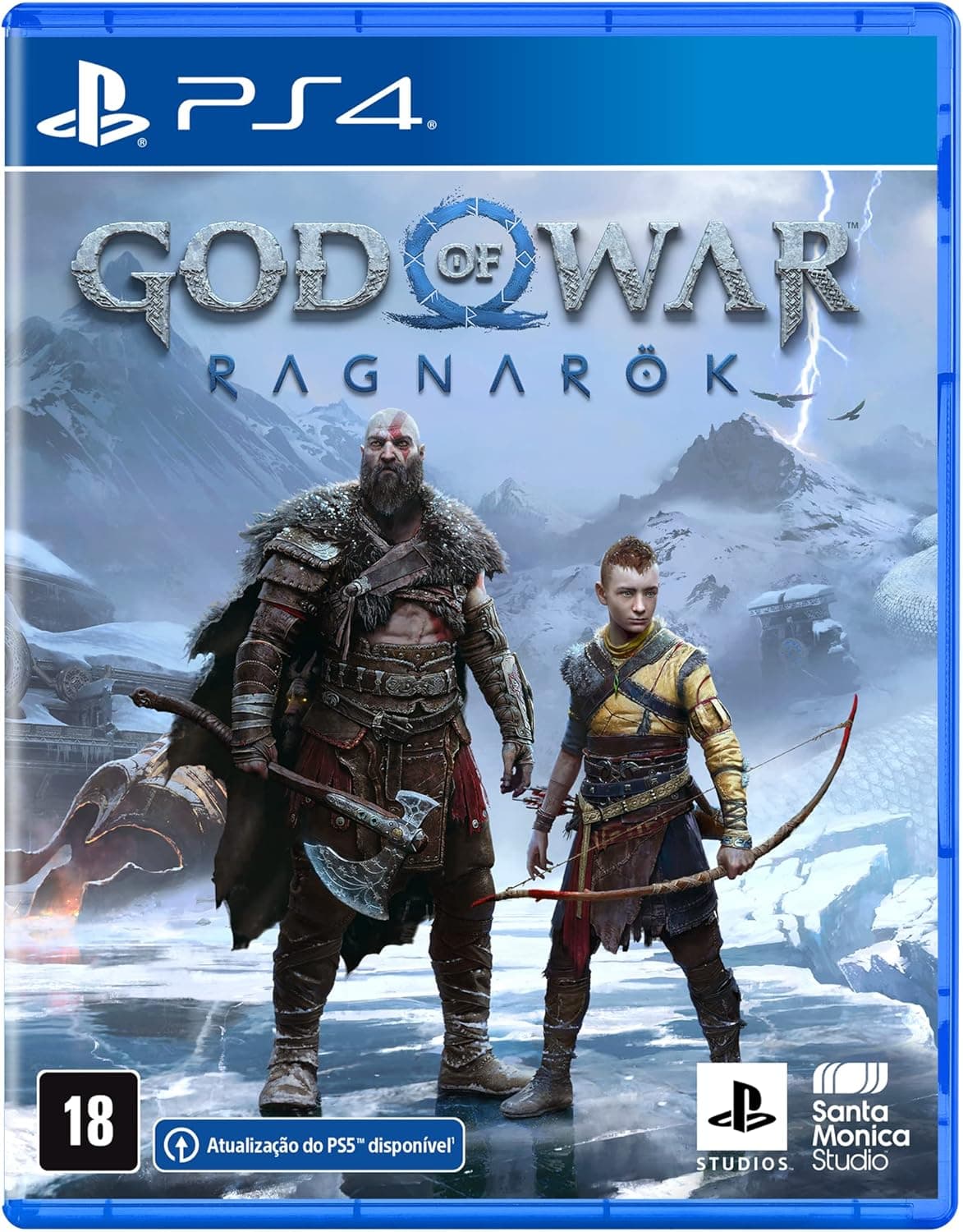 God of War Ragnarök - Edição Standard - PlayStation 4 - Santa Monica Studio