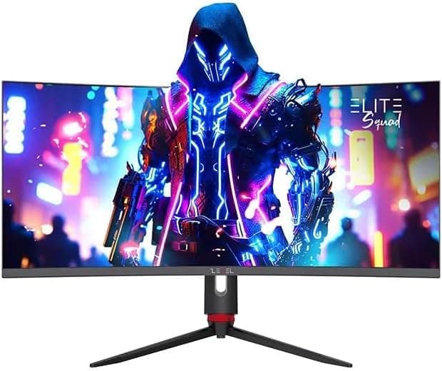 Monitor Gamer Hi Level Elite Curvo 34" ELED 180Hz 1ms HDR FreeSync G-Sync HL34R180C - Hi Level