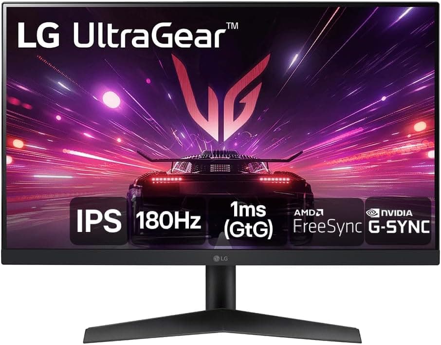 Monitor Gamer LG UltraGear 24" IPS 180Hz 1ms G-Sync FreeSync HDR10 24GS60F-B - LG
