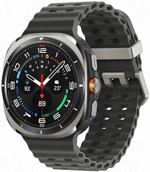 Samsung Galaxy Watch Ultra Smartwatch 47mm LTE, Galaxy AI, Titânio Aeroespacial, Titânio Prata - Samsung