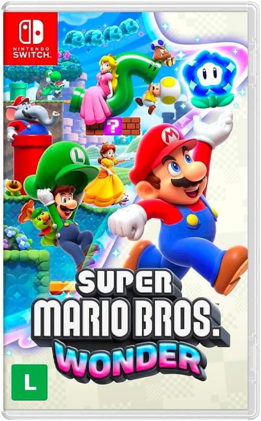 Super Mario Bros Wonder Nintendo Switch - Jogo de plataforma 2D