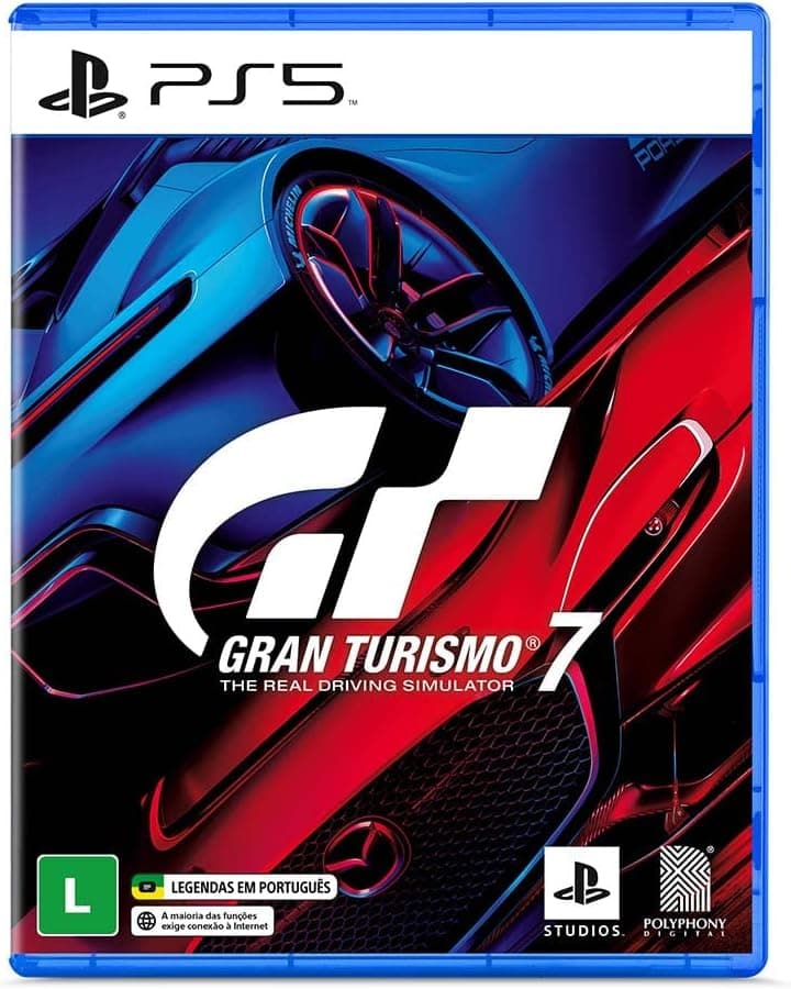 Gran Turismo 7 Edição Padrão - PlayStation 5 - Simulador de corridas PS5