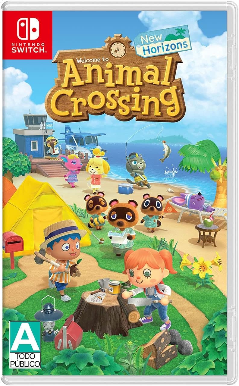 Animal Crossing New Horizons Nintendo Switch - Jogo de simulação de vida