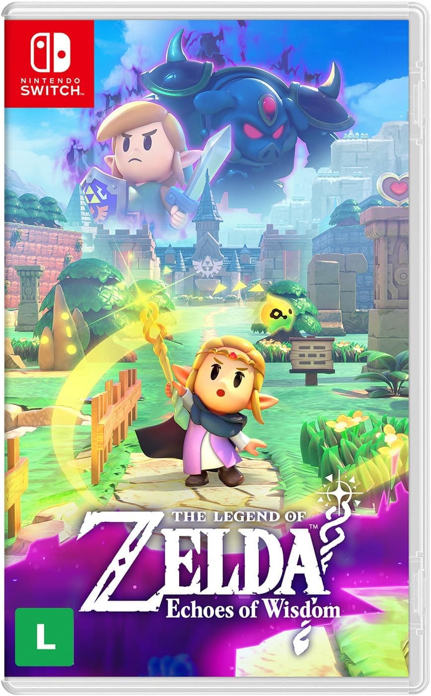 The Legend of Zelda Echoes of Wisdom Nintendo Switch - Jogue como a Princesa Zelda