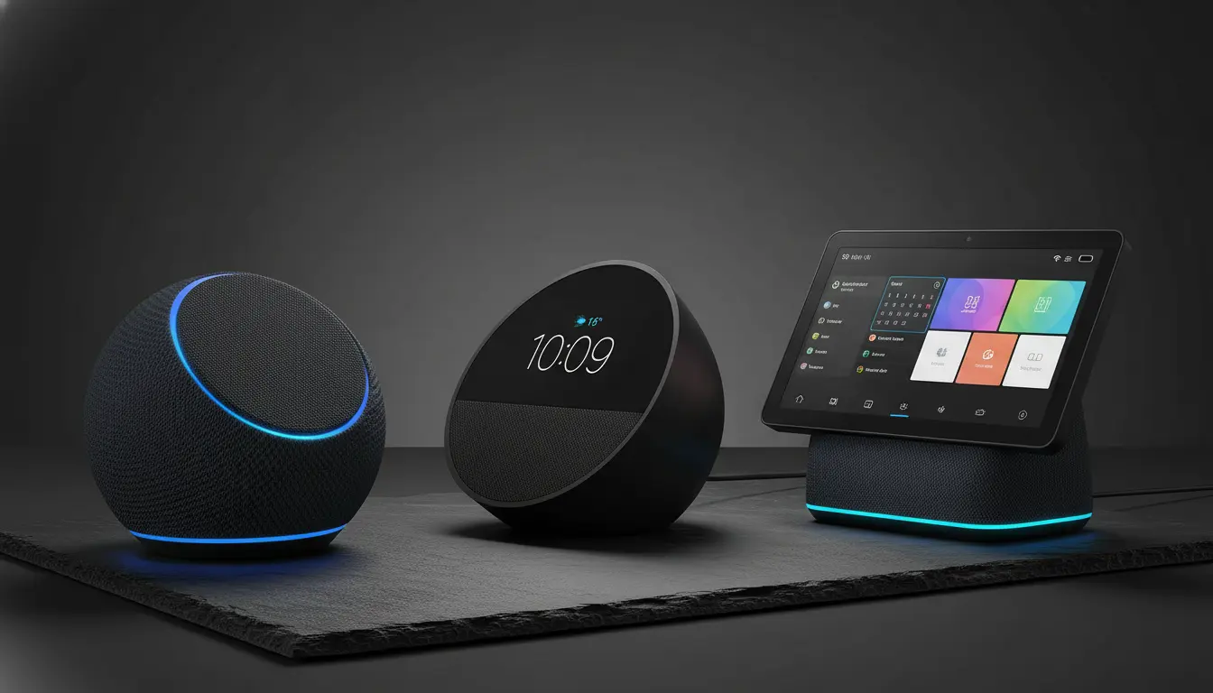 Melhor Alexa para comprar em 2026 — Echo Pop, Echo Dot, Echo Spot, Echo Show 5, Echo Dot Max, Echo Show 8, Echo Studio e Echo Show 15