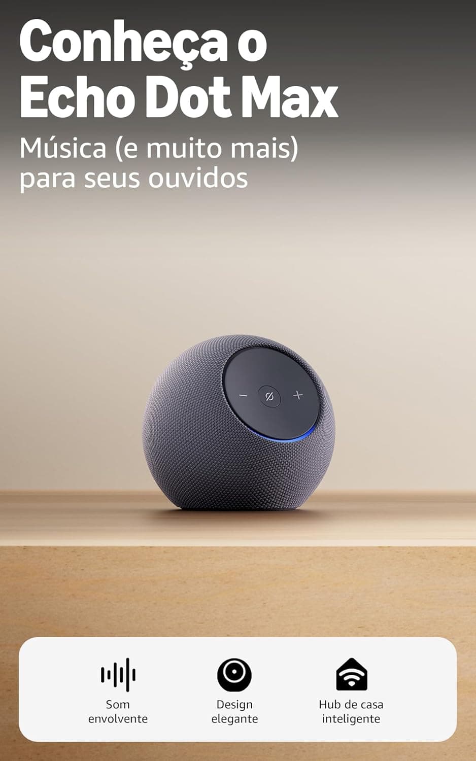 Amazon Echo Dot Max com Alexa e Hub de Casa Inteligente - Review completo, especificações técnicas e melhor preço | techknow