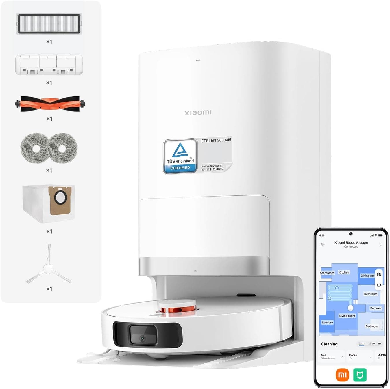 Xiaomi Robot Vacuum X20+ com Estação Base Inteligente 6000Pa - Review completo, especificações técnicas e melhor preço | techknow